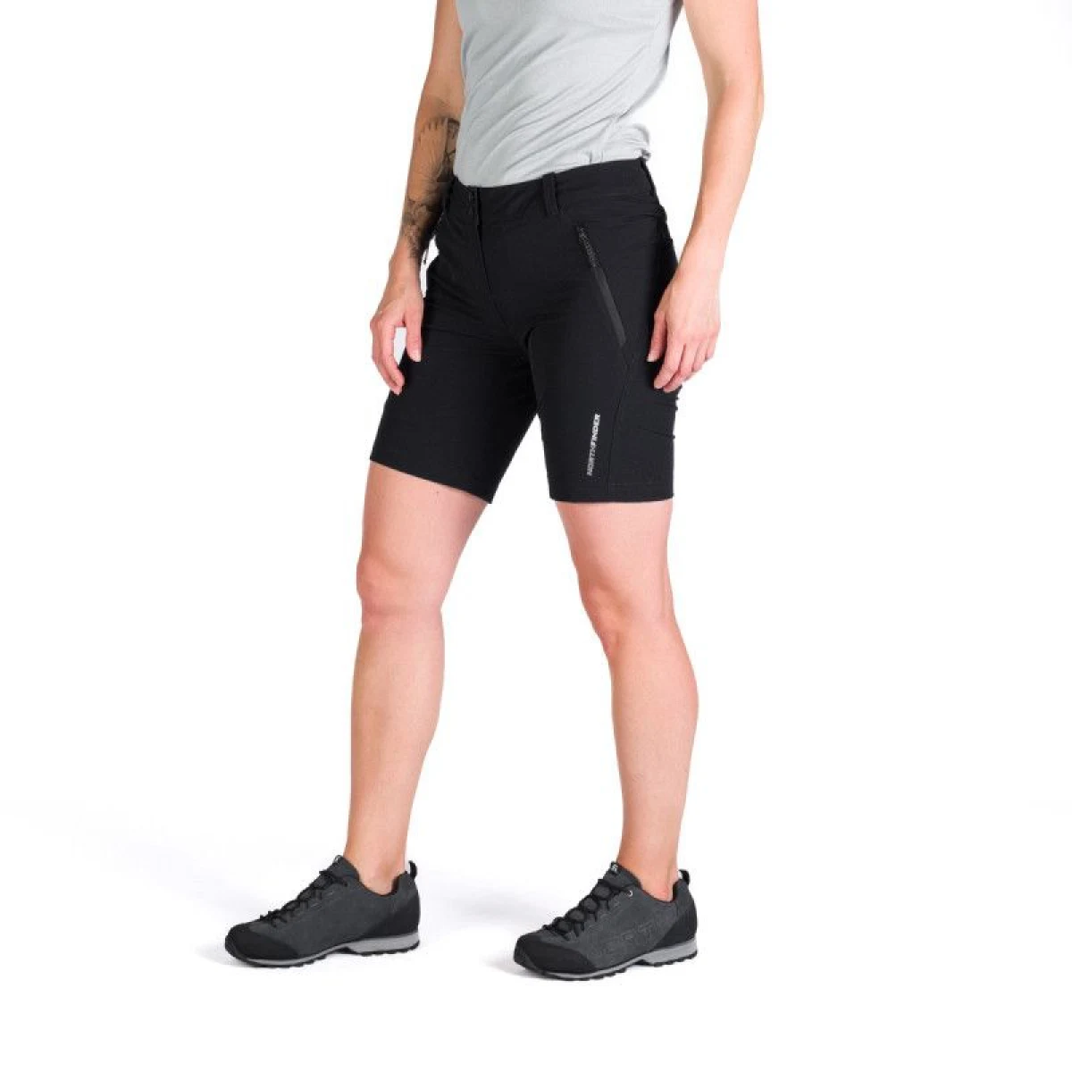 Dámske turistické kraťasy NORTHFINDER GLENDA-269-black · záber 2