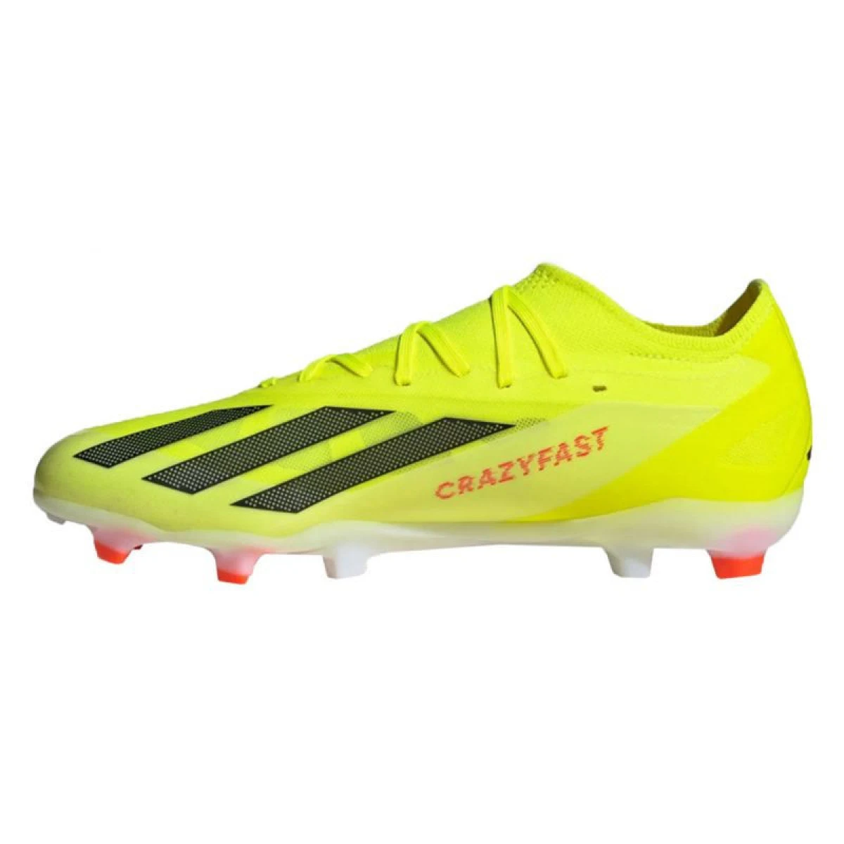 Pánske futbalové kopačky outdoorové ADIDAS X Crazyfast Pro M FG solar yellow core black cloud white · záber 2