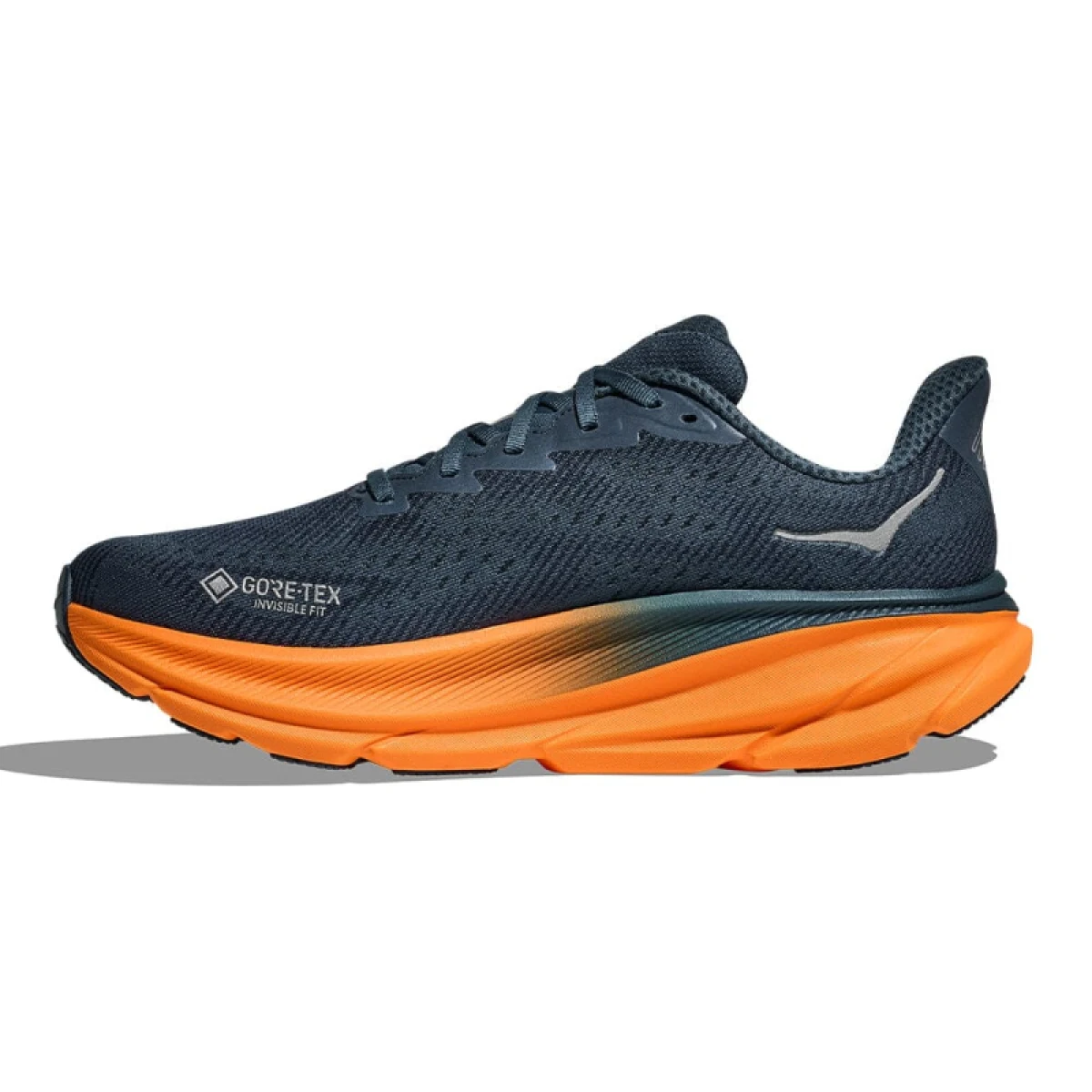 Pánska bežecká obuv HOKA Clifton 9 GTX M stormy skies orange zest · záber 2