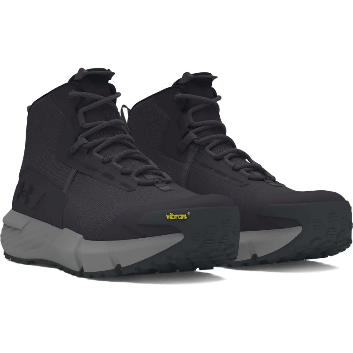 Pánska členková turistická obuv UNDER ARMOUR UA Charged Valsetz Mid anthracite castlerock black · záber 3