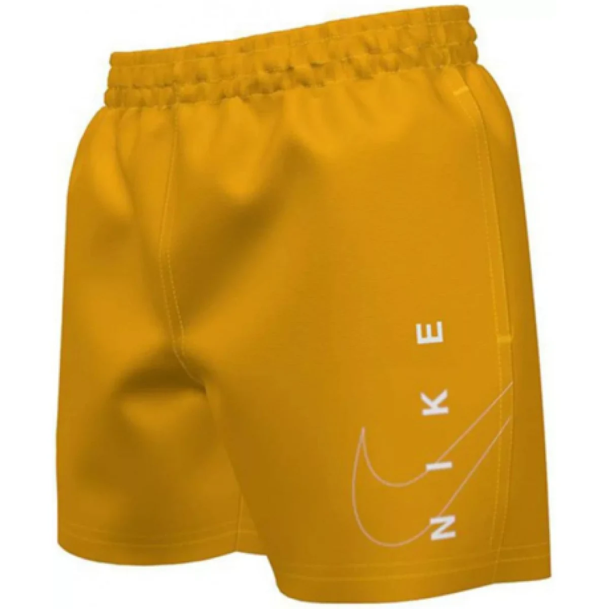 Chlapčenské plavky NIKE SWIM Split Logo Lap 4 inch -818-Laser orange · záber 1