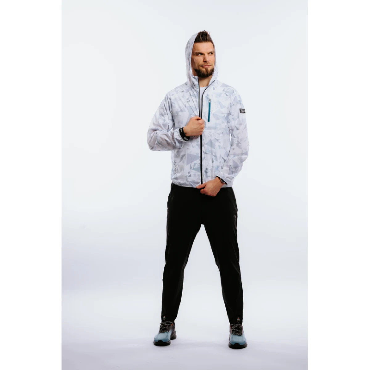 Pánska tréningová bunda ANTA Woven Track Top-852227608-1-SS22_Q2-Pure White · záber 3