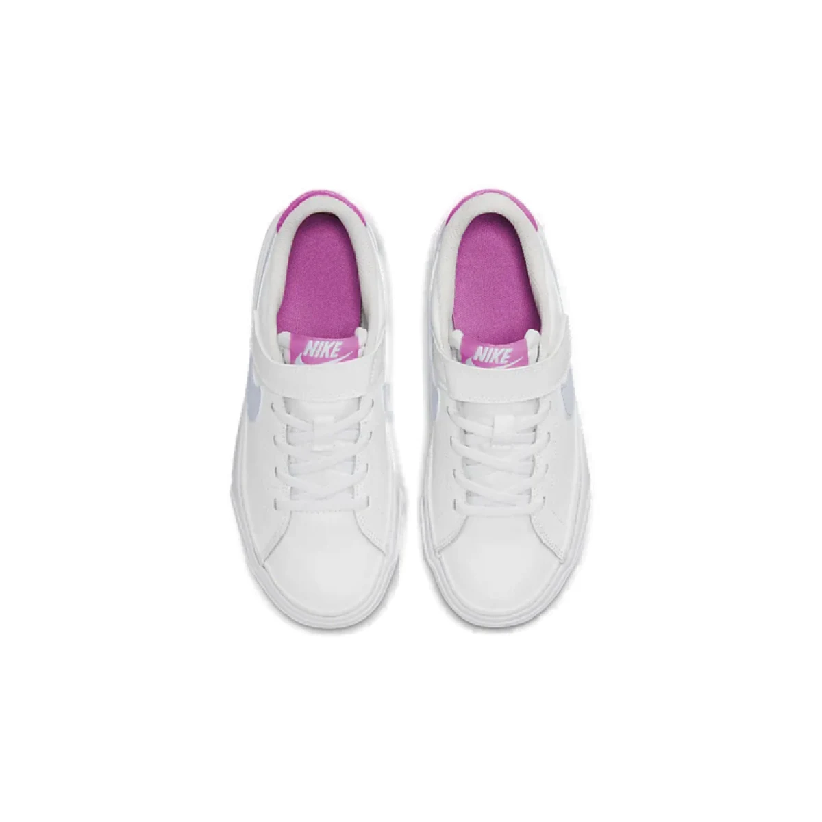 Dievčenská vychádzková obuv NIKE Court Legacy white cosmic fuchsia pearl pink football grey · záber 4