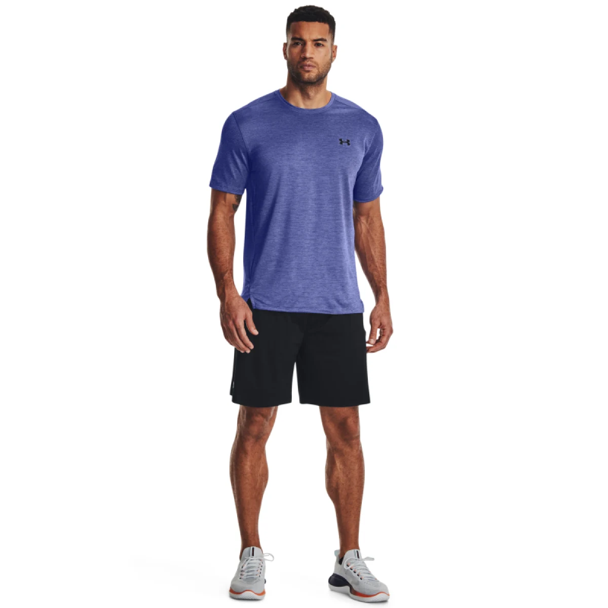 Pánske tréningové tričko s krátkym rukávom UNDER ARMOUR UA Tech Vent SS-BLU-1376791-495 · záber 3