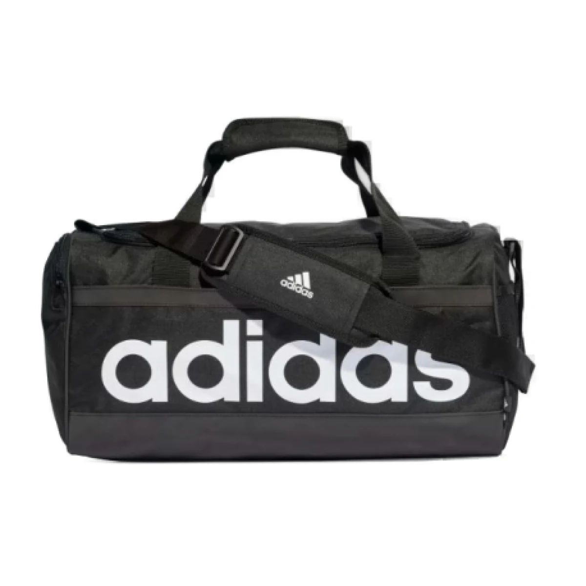 Cestovná taška ADIDAS LINEAR DUFFEL M BLACK WHITE · záber 1