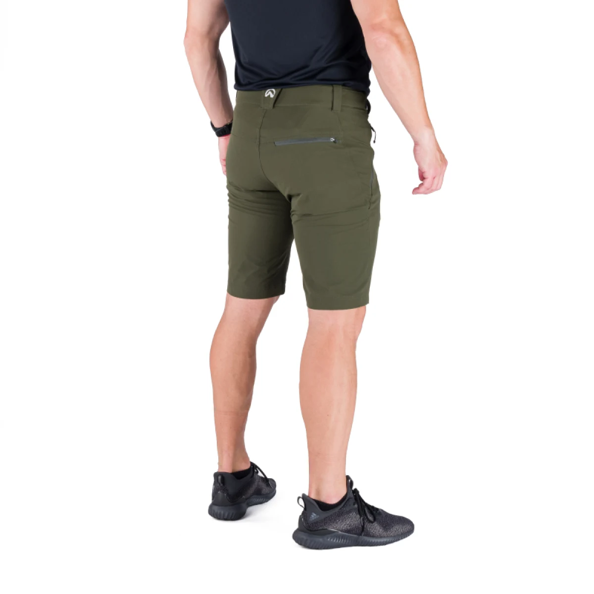 Pánske turistické kraťasy NORTHFINDER ALBRECHT-300darkgreen · záber 3