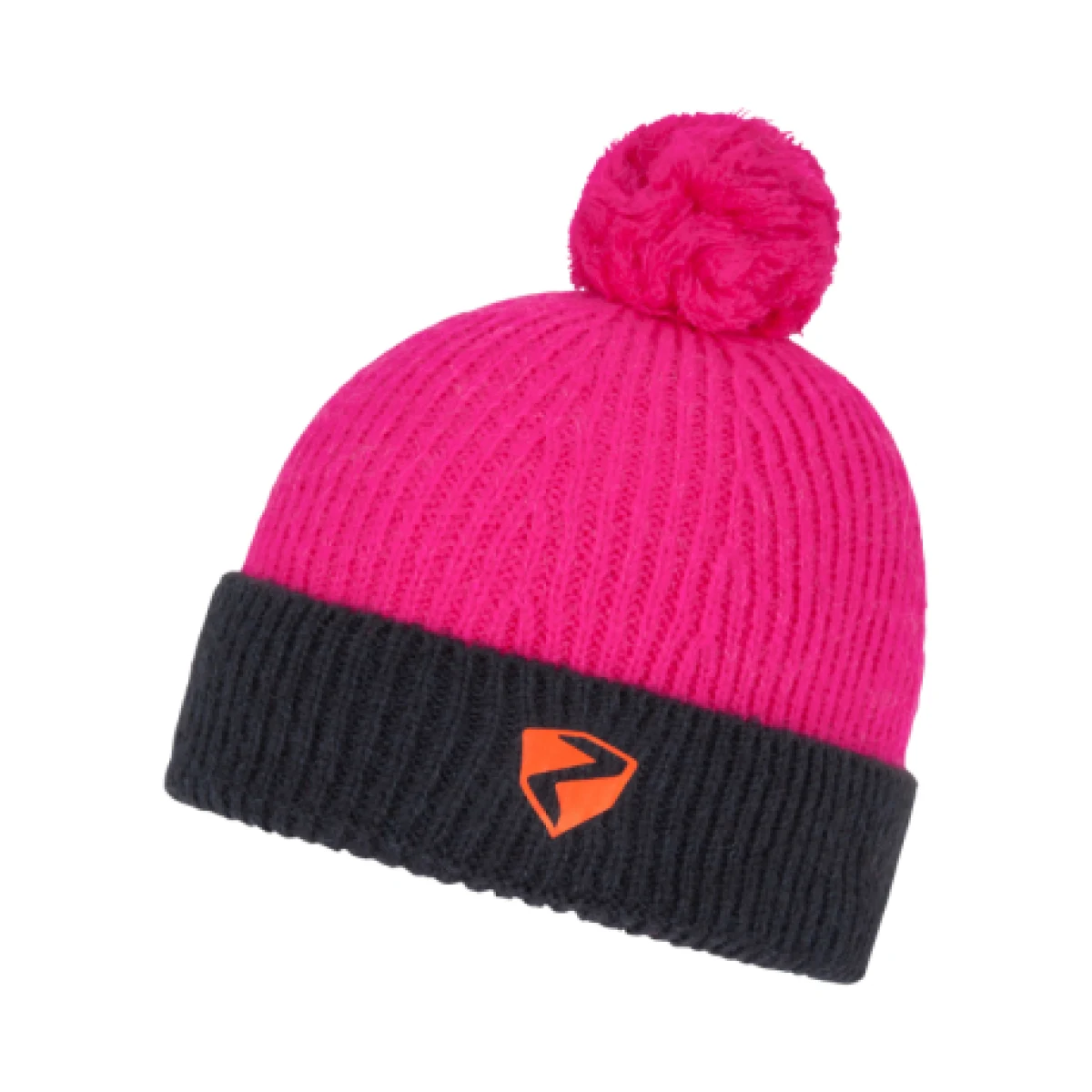 Juniorská zimná čiapka ZIENER IKEN junior hat, bright pink · záber 1