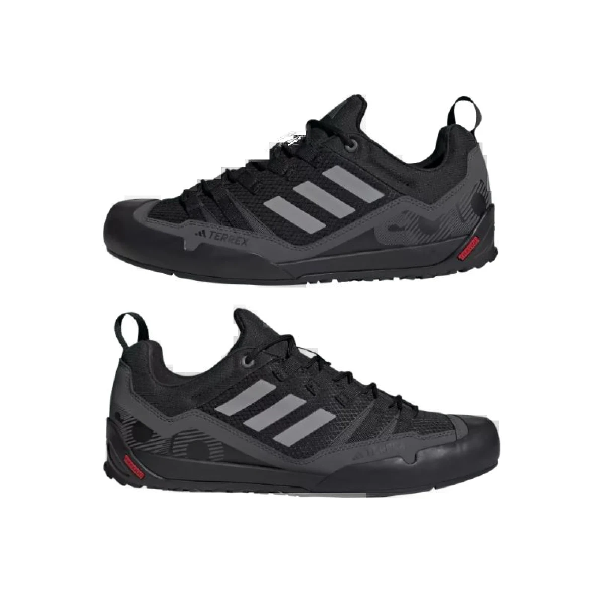 Pánska nízka turistická obuv ADIDAS Terrex Swift Solo 2.0 core black grey three grey six · záber 5