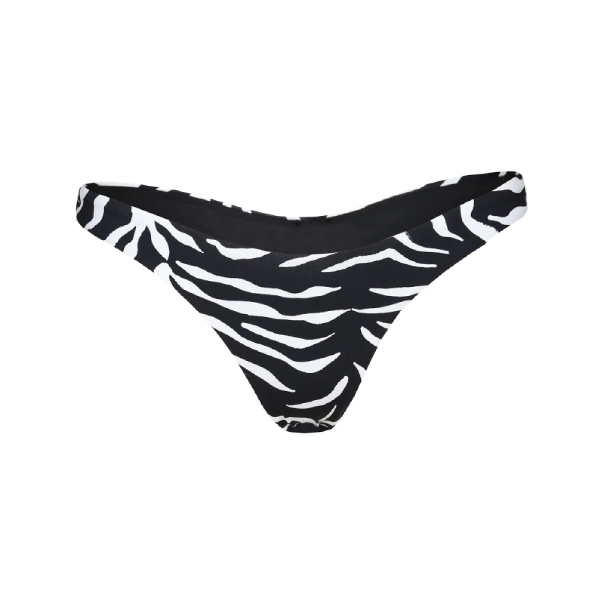 Dámske plavky spodný diel FUNDANGO Madison High Cut Bottoms-903-black injun · záber 5