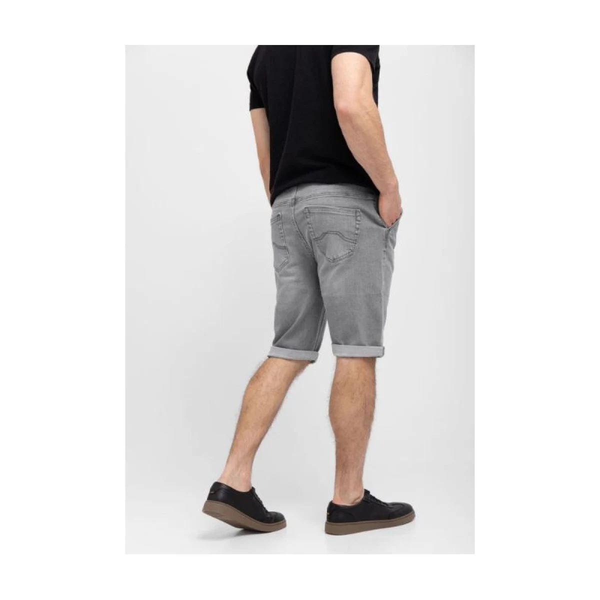 Pánske riflové kraťasy VOLCANO CARST-702-GREY · záber 2