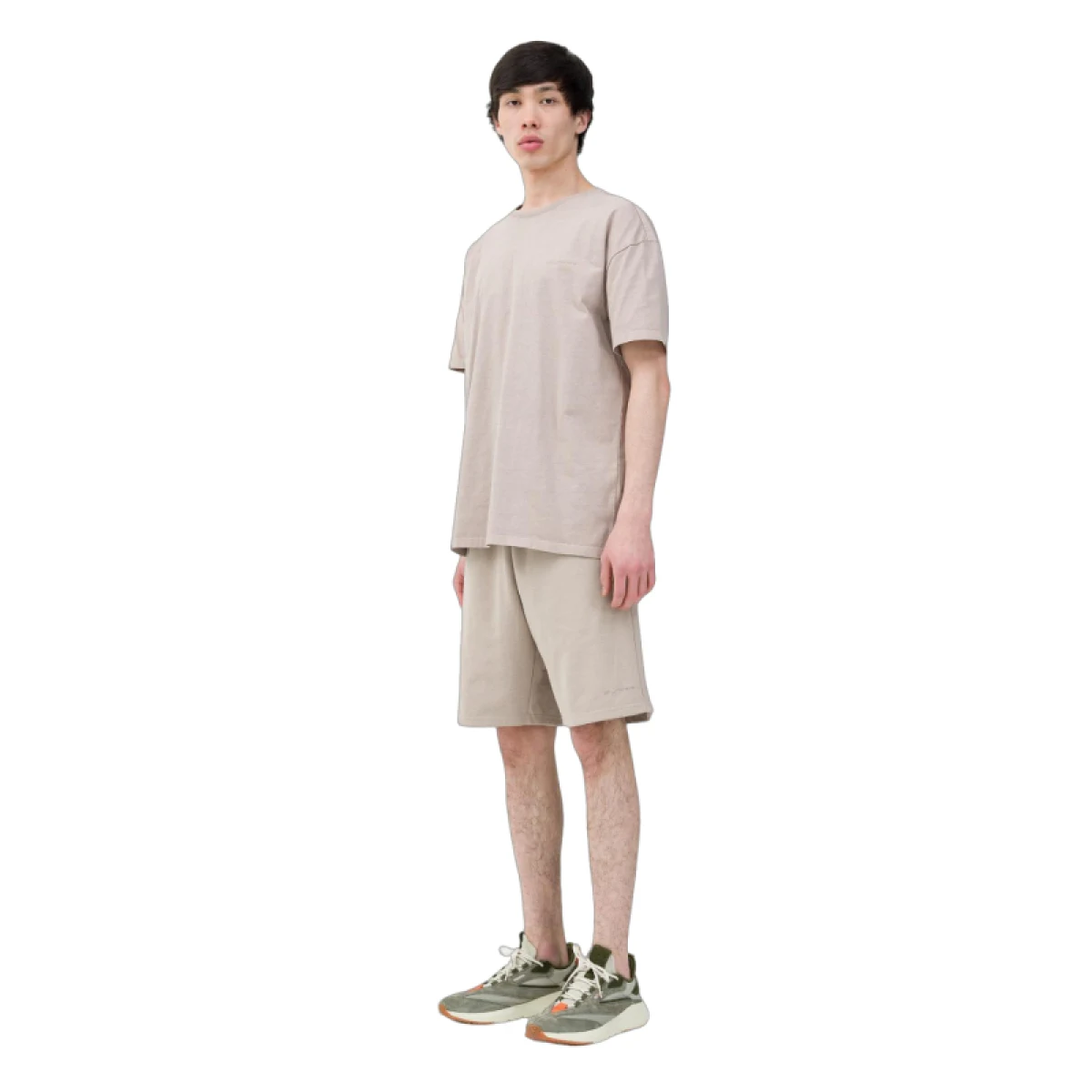 Pánske teplákové kraťasy 4F SHORTS CAS-WSS24TSHOM342-83S-BEIGE · záber 2