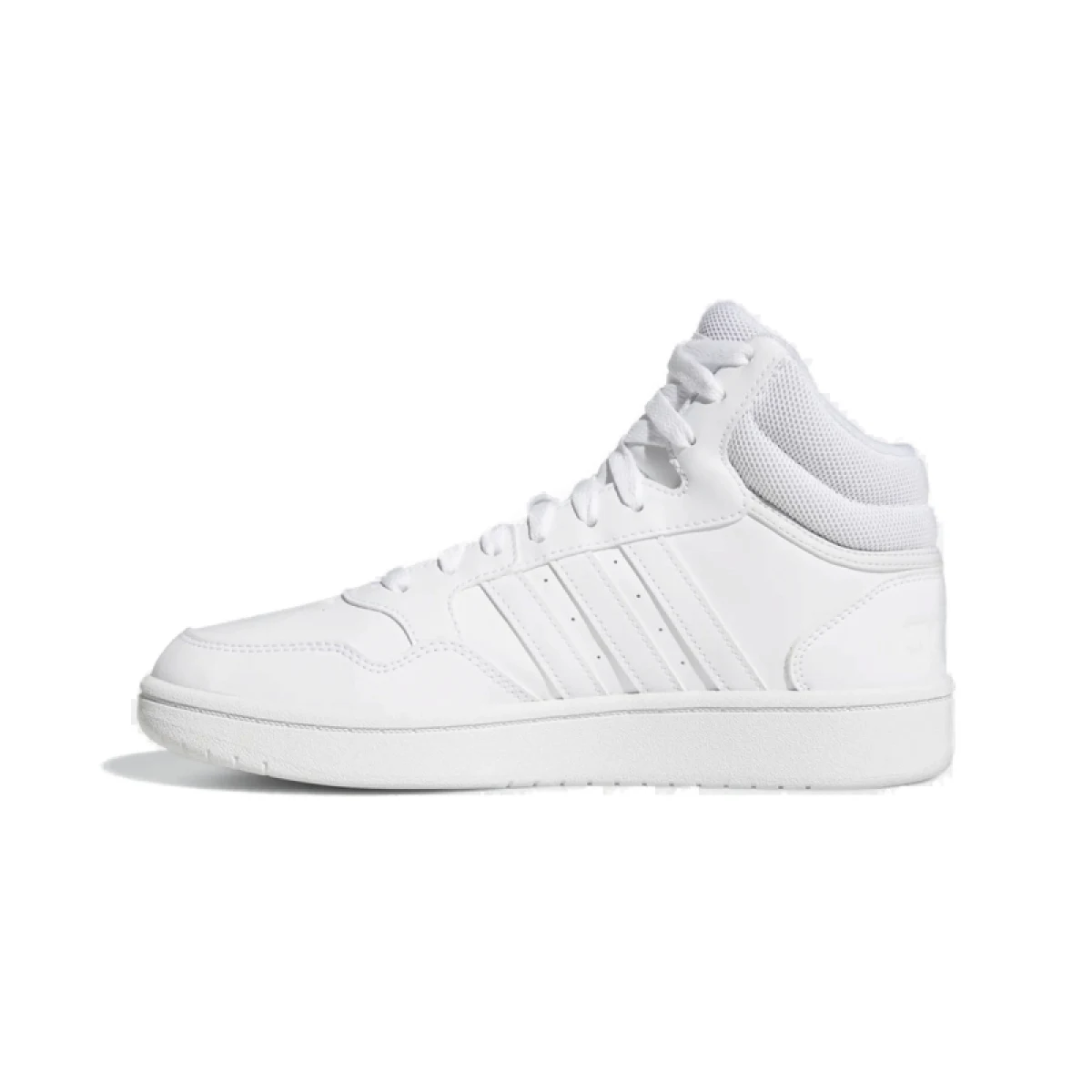 Dámska rekreačná obuv ADIDAS Hoops 3.0 Mid cloud white cloud white dash grey · záber 3