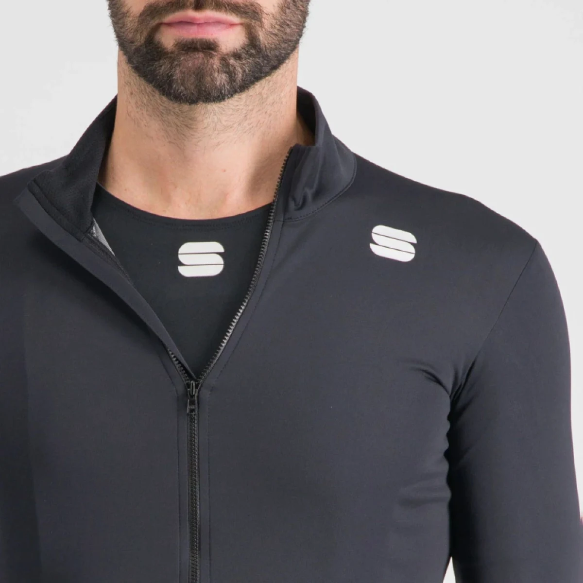 Pánska cyklistická bunda SPORTFUL Fiandre light no rain jacket, black · záber 5
