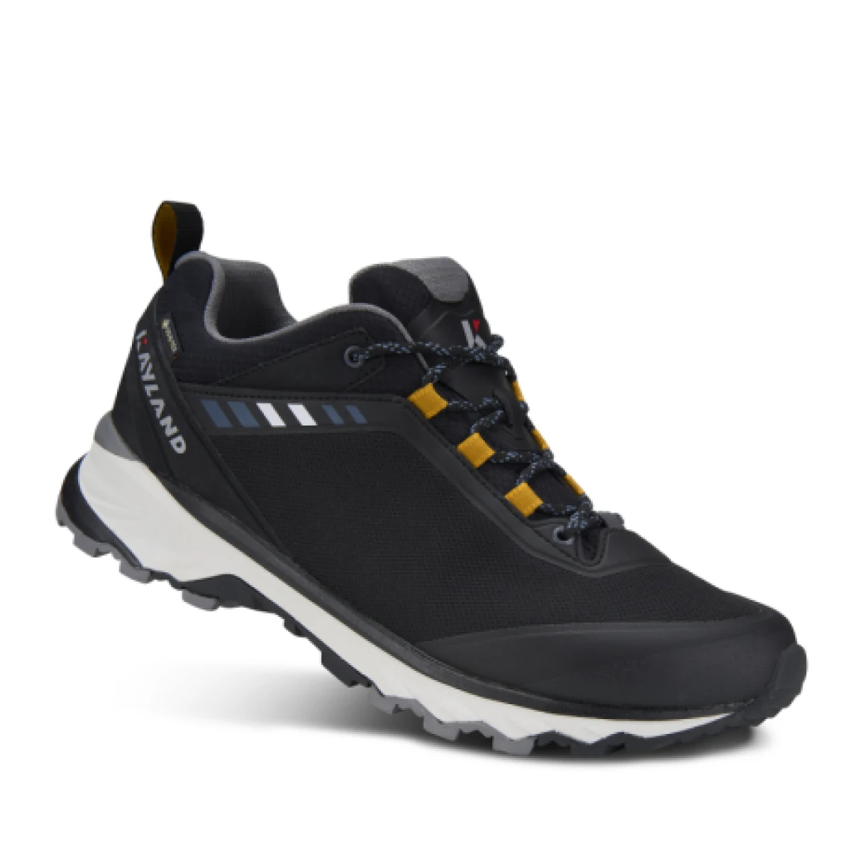 Pánska nízka turistická obuv KAYLAND Strider Gtx, Black Yellow · záber 1