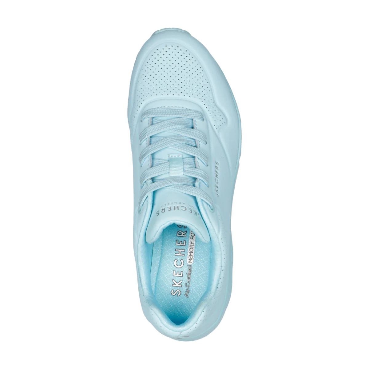 Dámska rekreačná obuv SKECHERS Uno Stand On Air light blue · záber 4