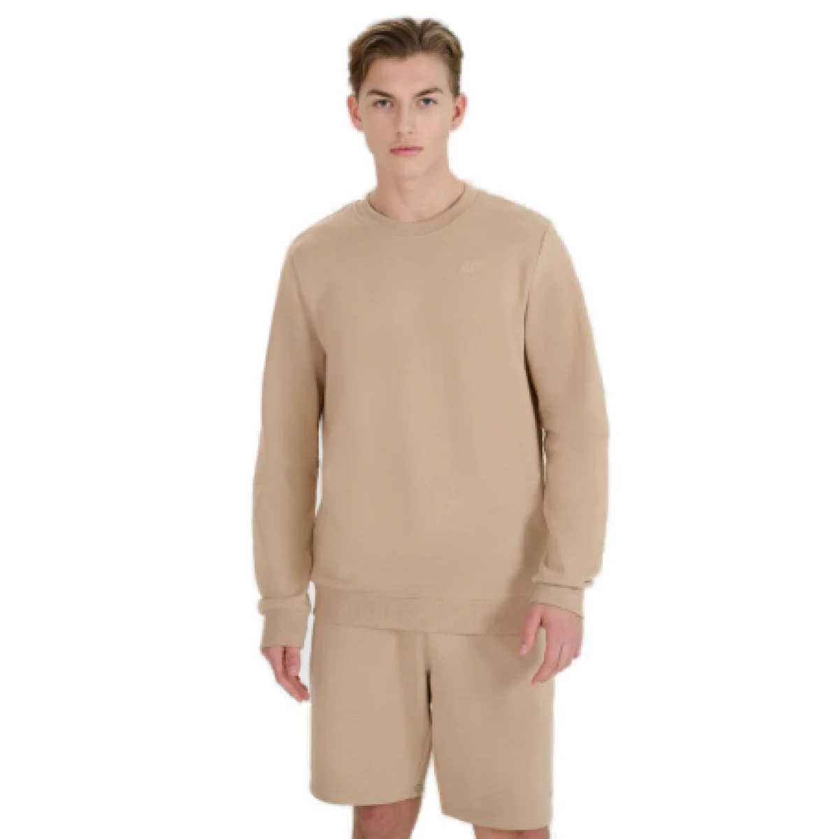 Pánska mikina 4F SWEATSHIRT M1622-83S-BEIGE · záber 1