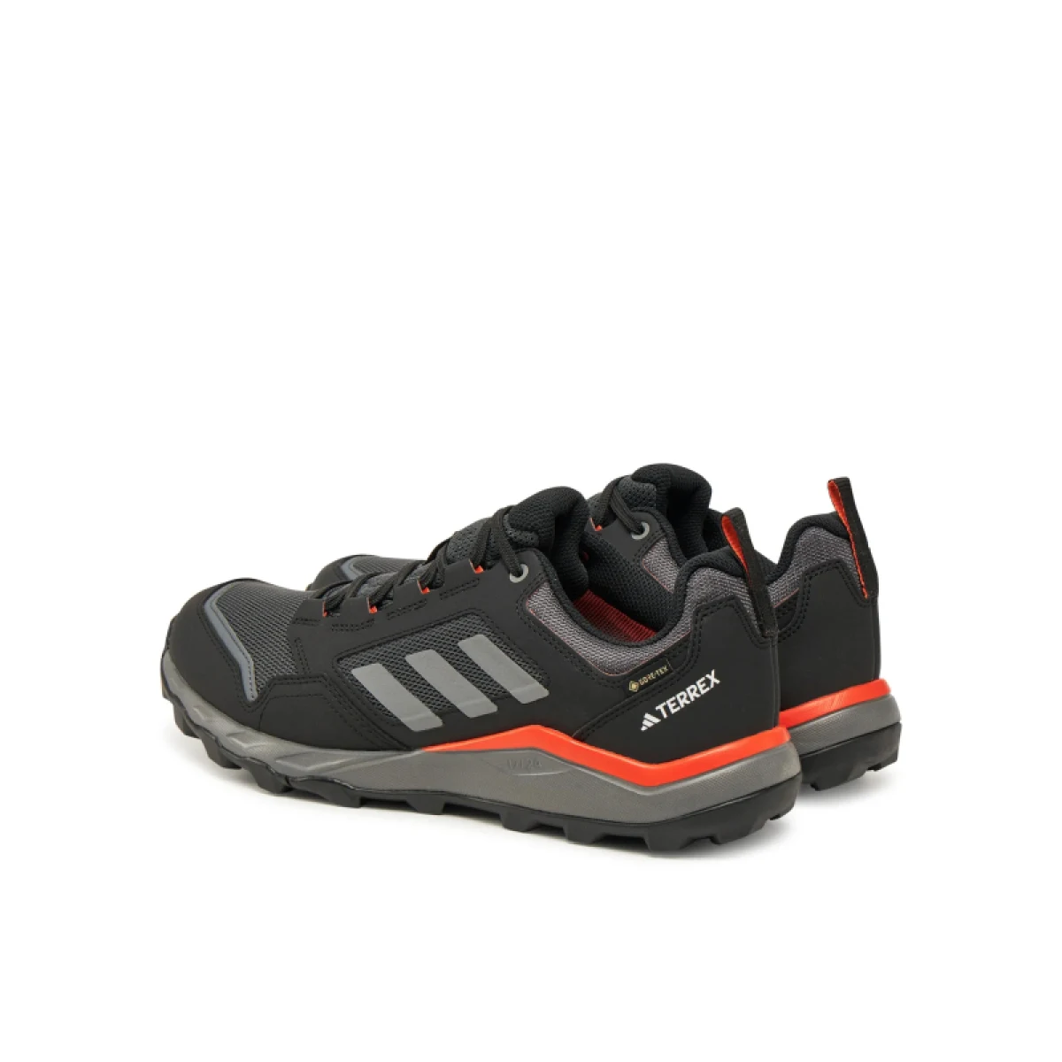 Pánska bežecká trailová obuv ADIDAS Terrex Tracerocker 2 GTX M grey six grey four semi impact orange · záber 4