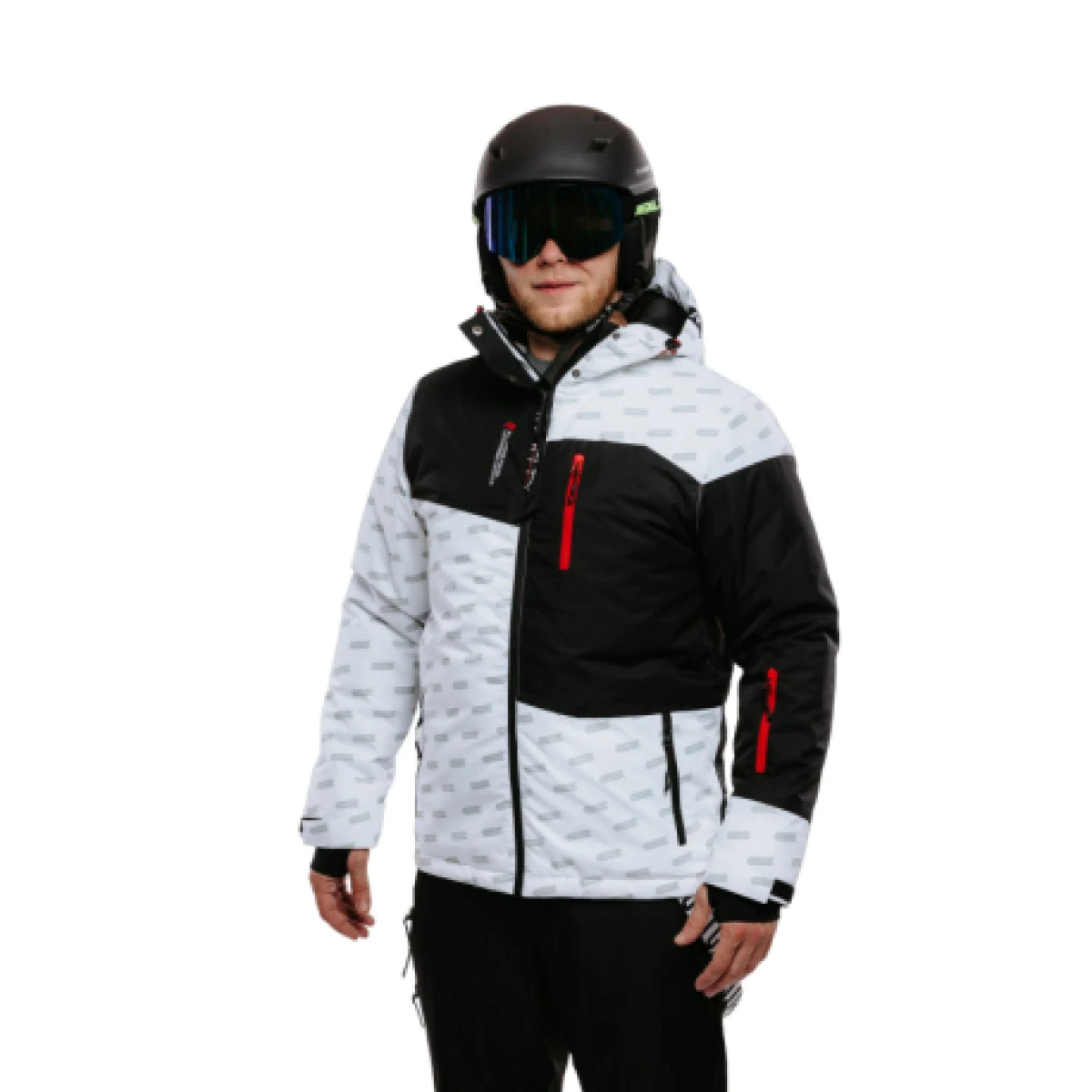 Pánska lyžiarska bunda AUTHORITY SJ-PYJAMAS white · záber 1
