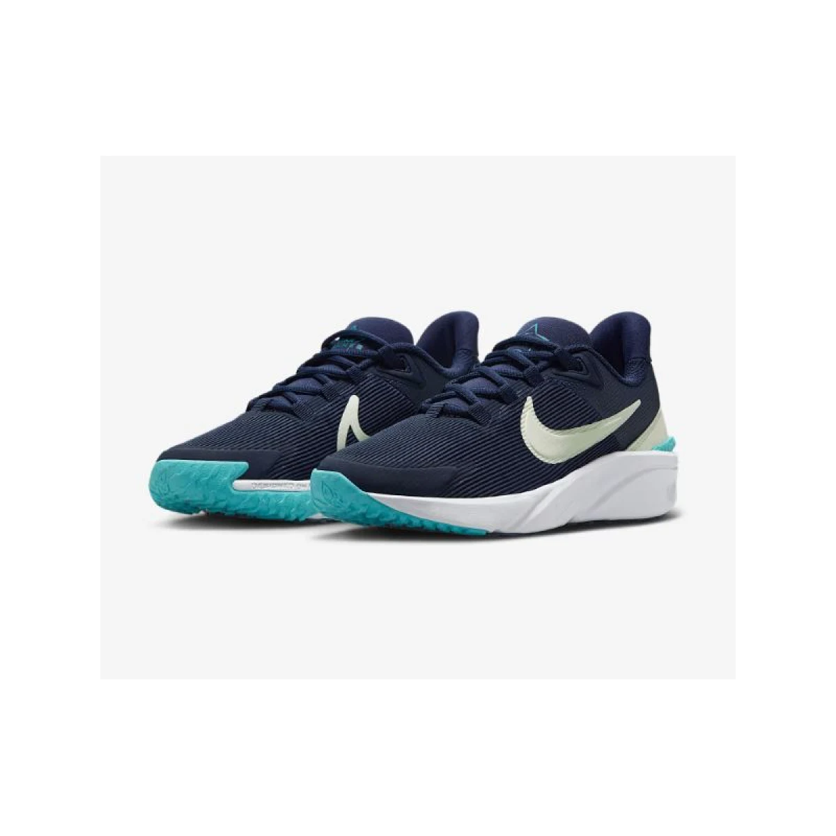 Chlapčenská športová obuv (tréningová) NIKE Star Runner 4 Jr midnight navy volt tint dusty cactus · záber 5
