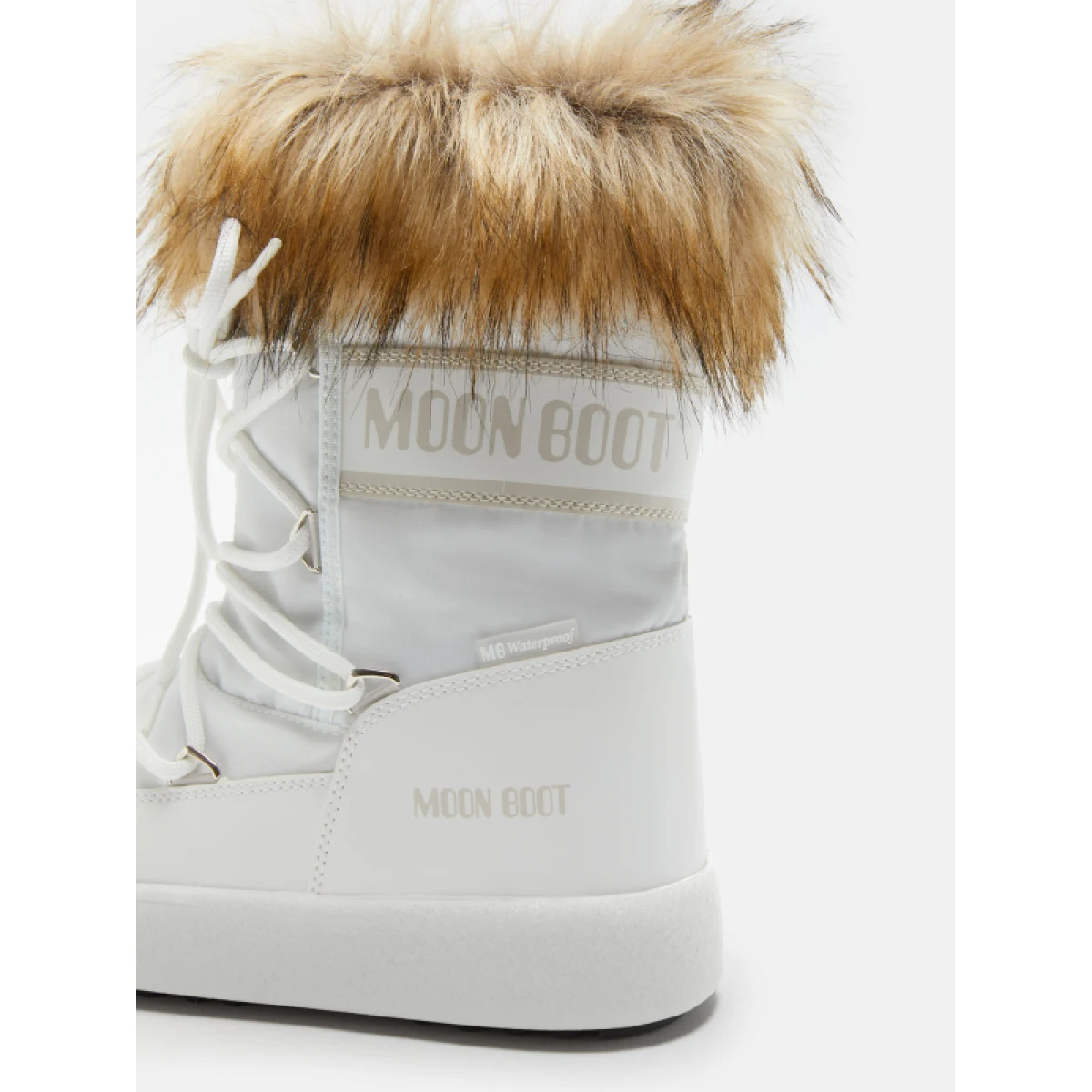 Dámske členkové zimné topánky MOON BOOT MB LTRACK MONACO LOW WP-A001 WHITE · záber 4
