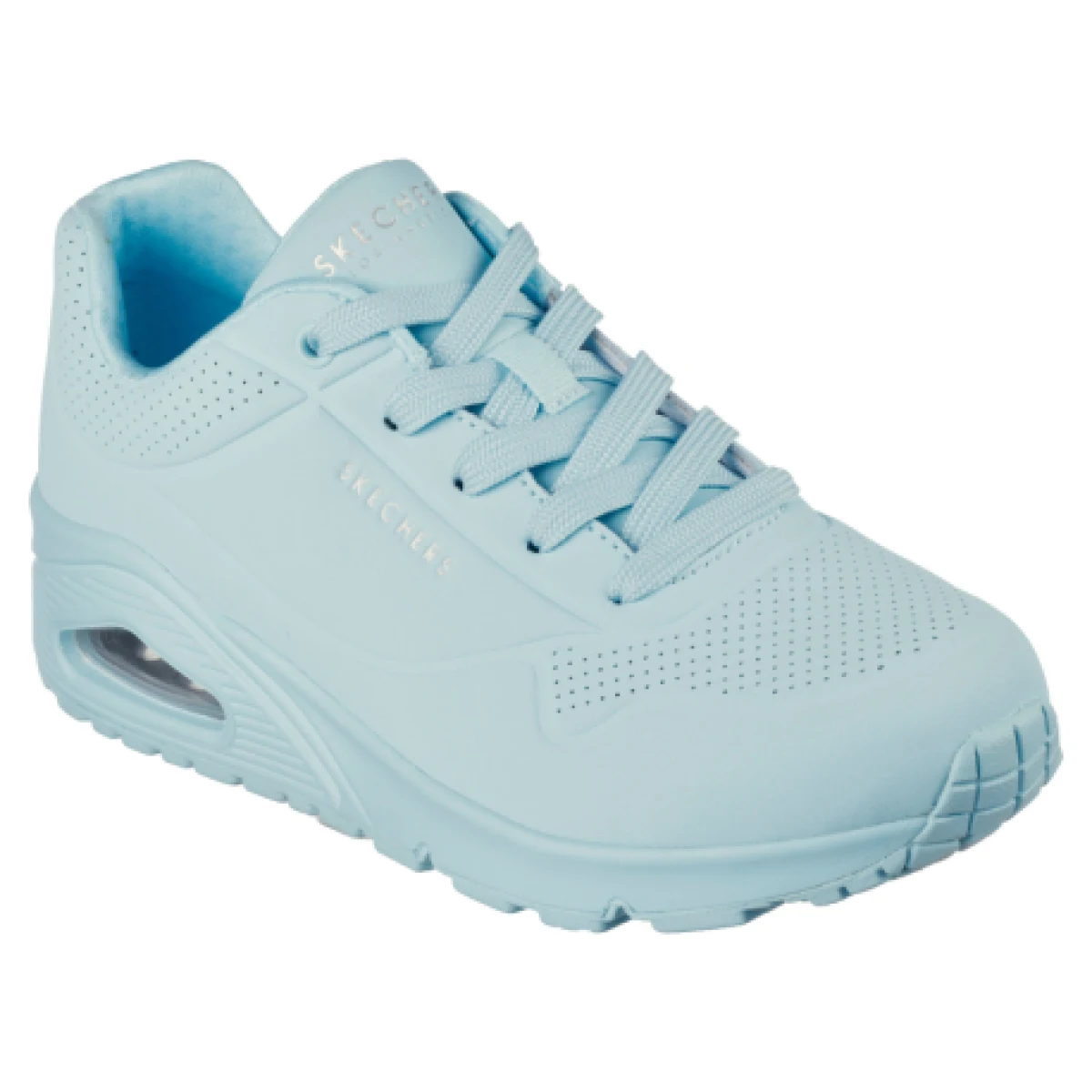 Dámska rekreačná obuv SKECHERS Uno Stand On Air light blue · záber 1