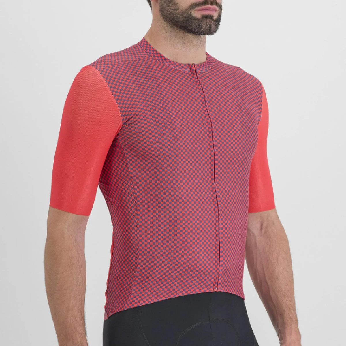 Pánsky cyklistický dres s krátkym rukávom SPORTFUL Checkmate jersey, pompelmo mulled grape · záber 4