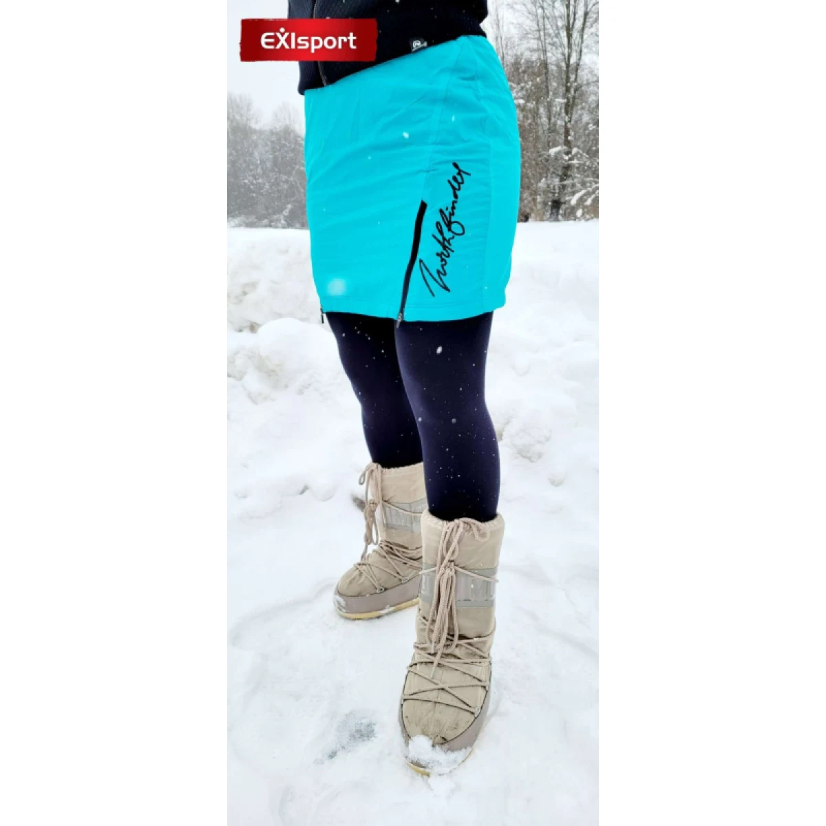 Dámska sukňa na skialp NORTHFINDER ALBERTA-281-blue · záber 3