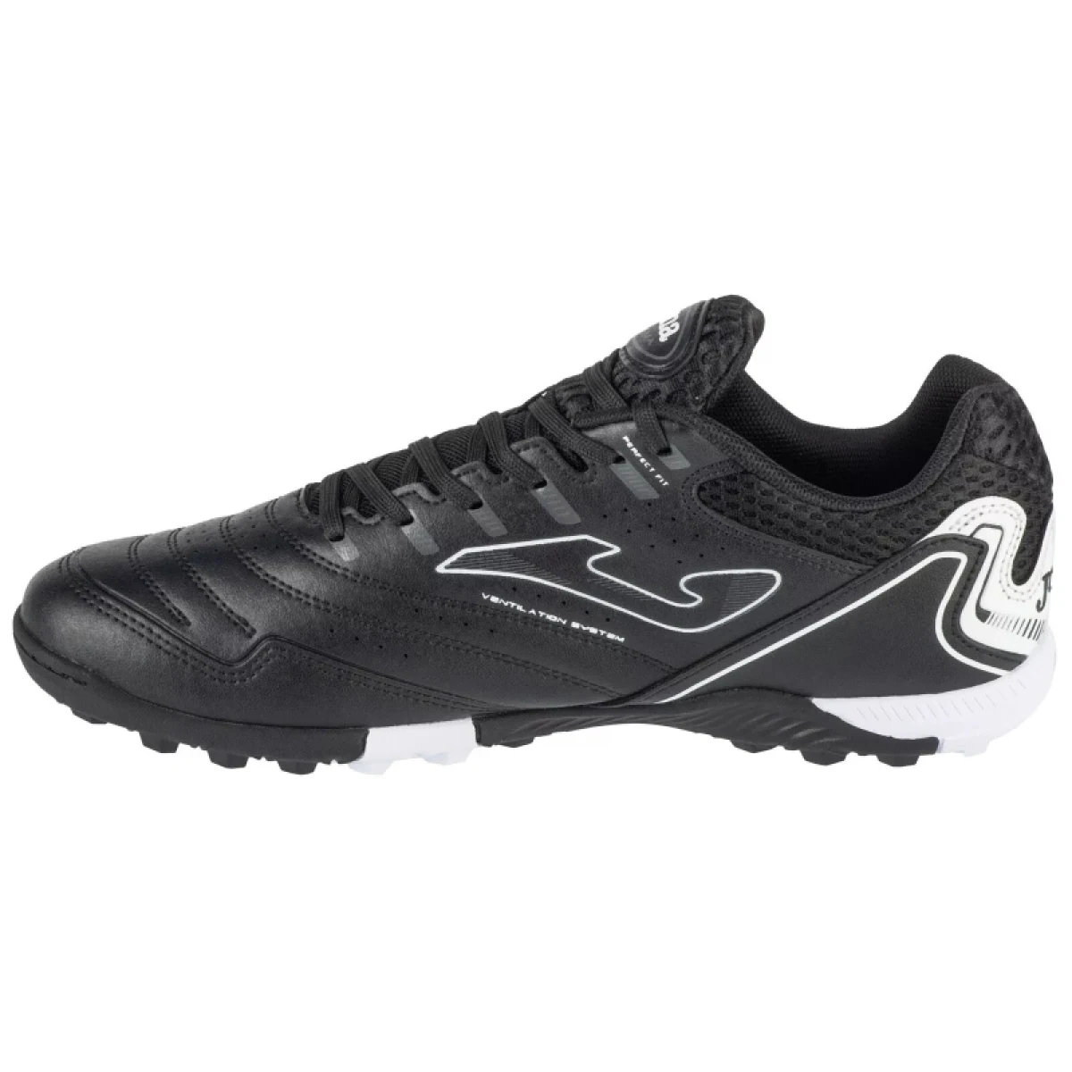 Pánske futbalové kopačky turfy JOMA Maxima 2501 M TF black · záber 2