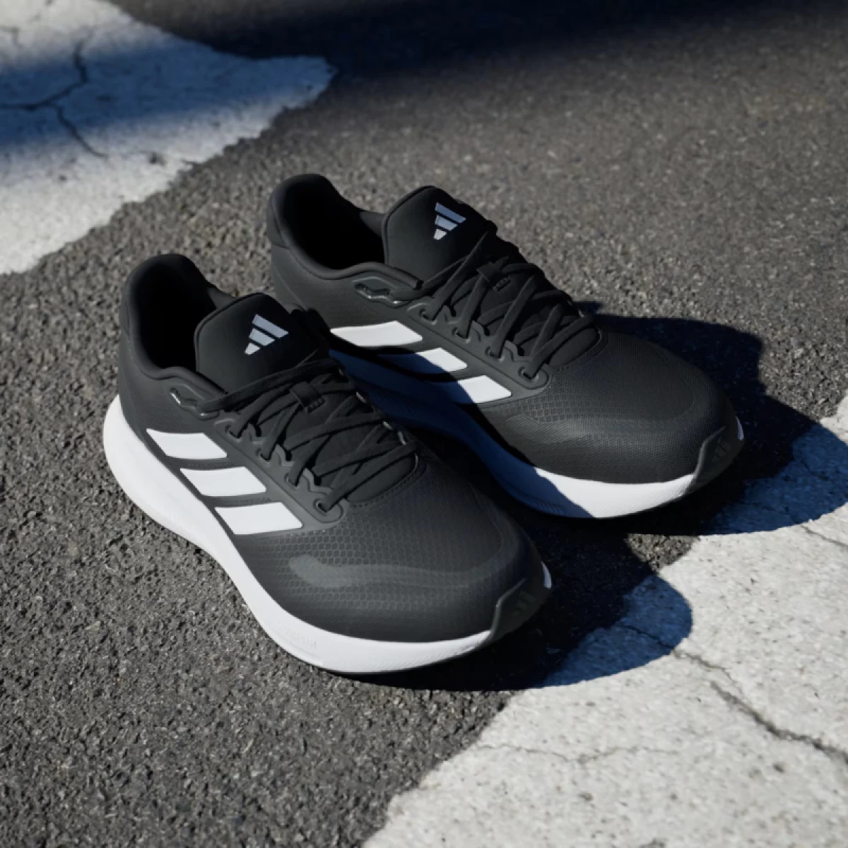 Pánska športová obuv (tréningová) ADIDAS Runfalcon 5 Wide M core black cloud white core black · záber 5