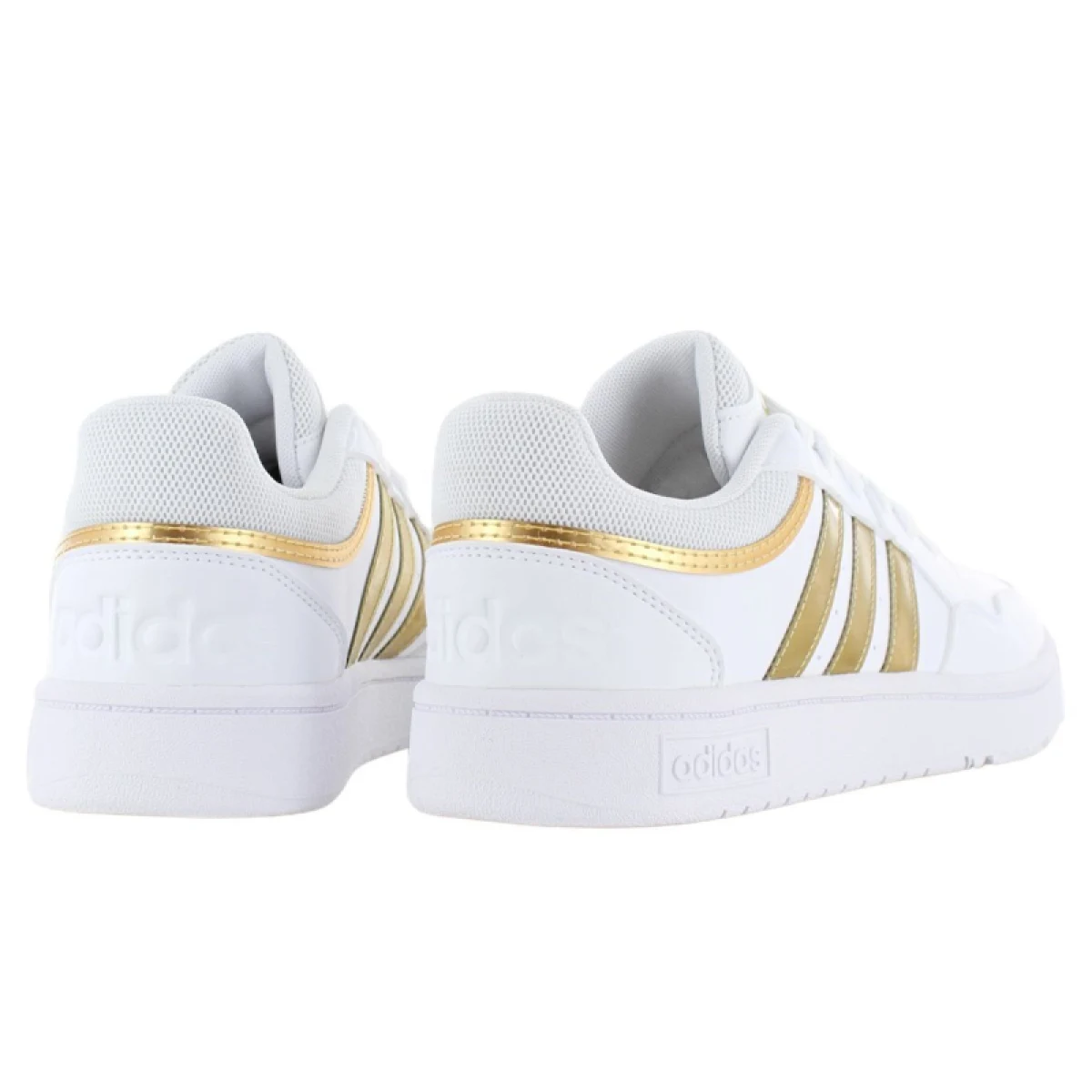 Dámska rekreačná obuv ADIDAS Hoops 3.0 cloud white cloud white matt gold · záber 5