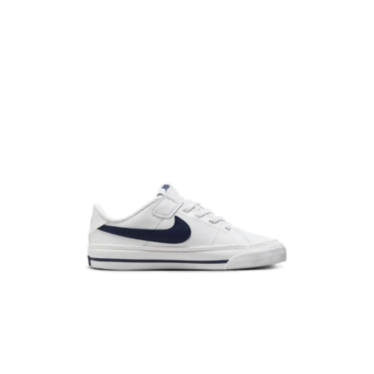 Chlapčenská rekreačná obuv NIKE Court Legacy K white midnight navy white · záber 1