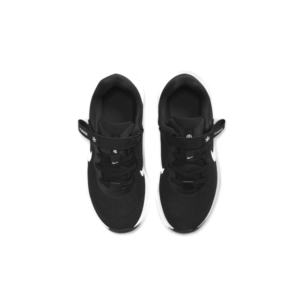 Detská športová obuv (tréningová) NIKE Revolution 6 FlyEase black dark smoke grey white · záber 3