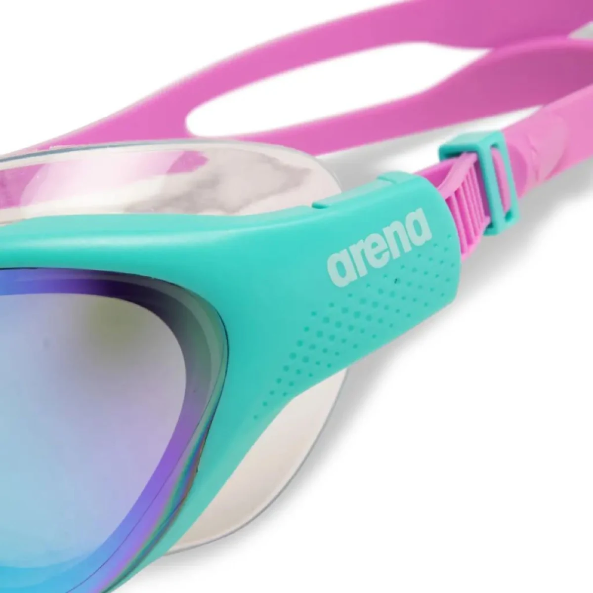 Juniorské plavecké okuliare ARENA THE ONE MASK JR MR-BLUE-WATER-VIOLET · záber 5