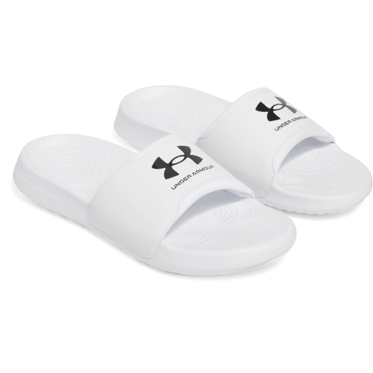 Dámske šlapky (plážová obuv) UNDER ARMOUR UA W Ignite Select white white black · záber 3