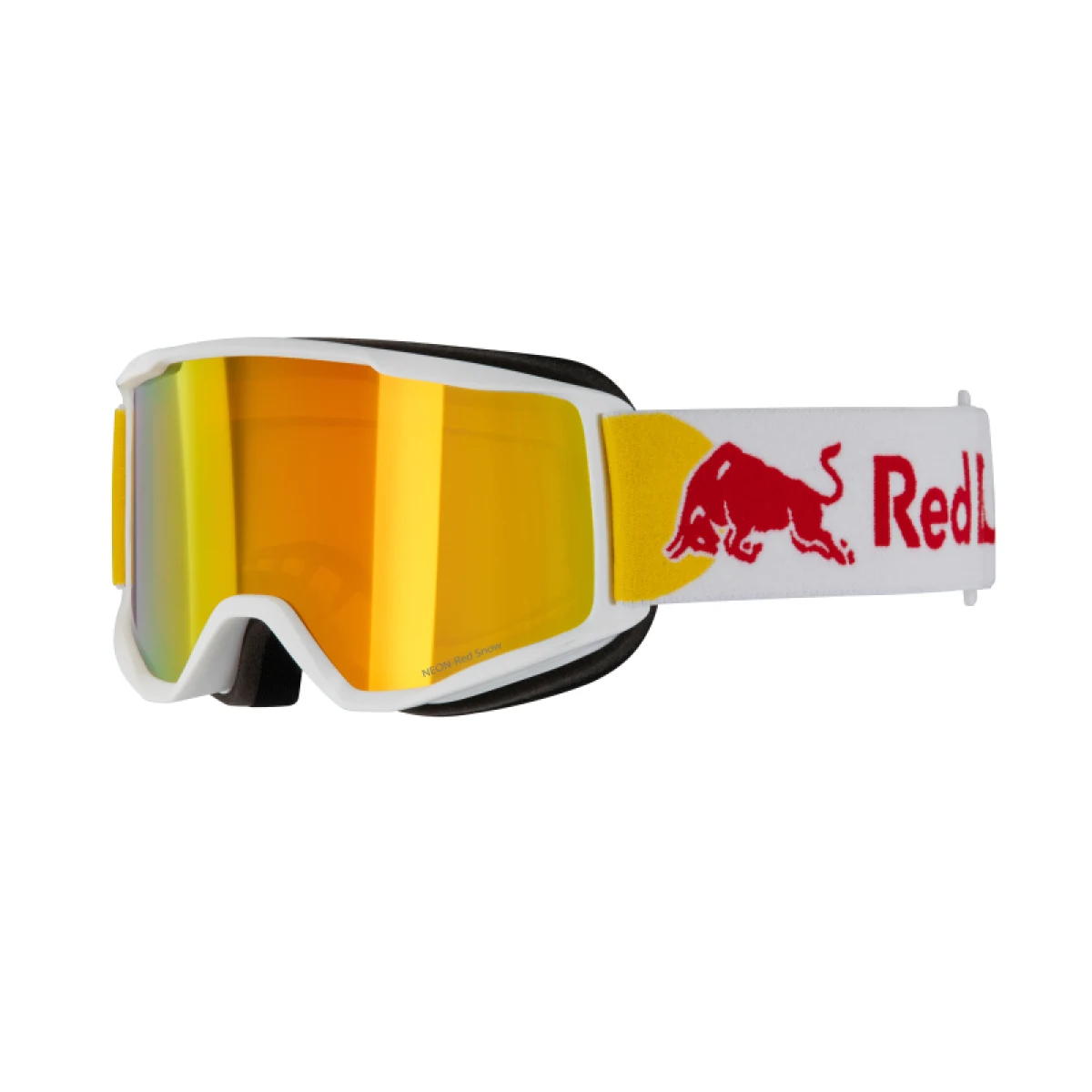 Lyžiarske okuliare RED BULL SPECT NEON 05RE2, white brown with red mirror · záber 2
