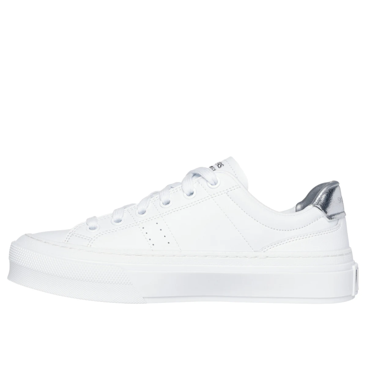 Dámska rekreačná obuv SKECHERS Selene Sophisticated Style W white silver · záber 3