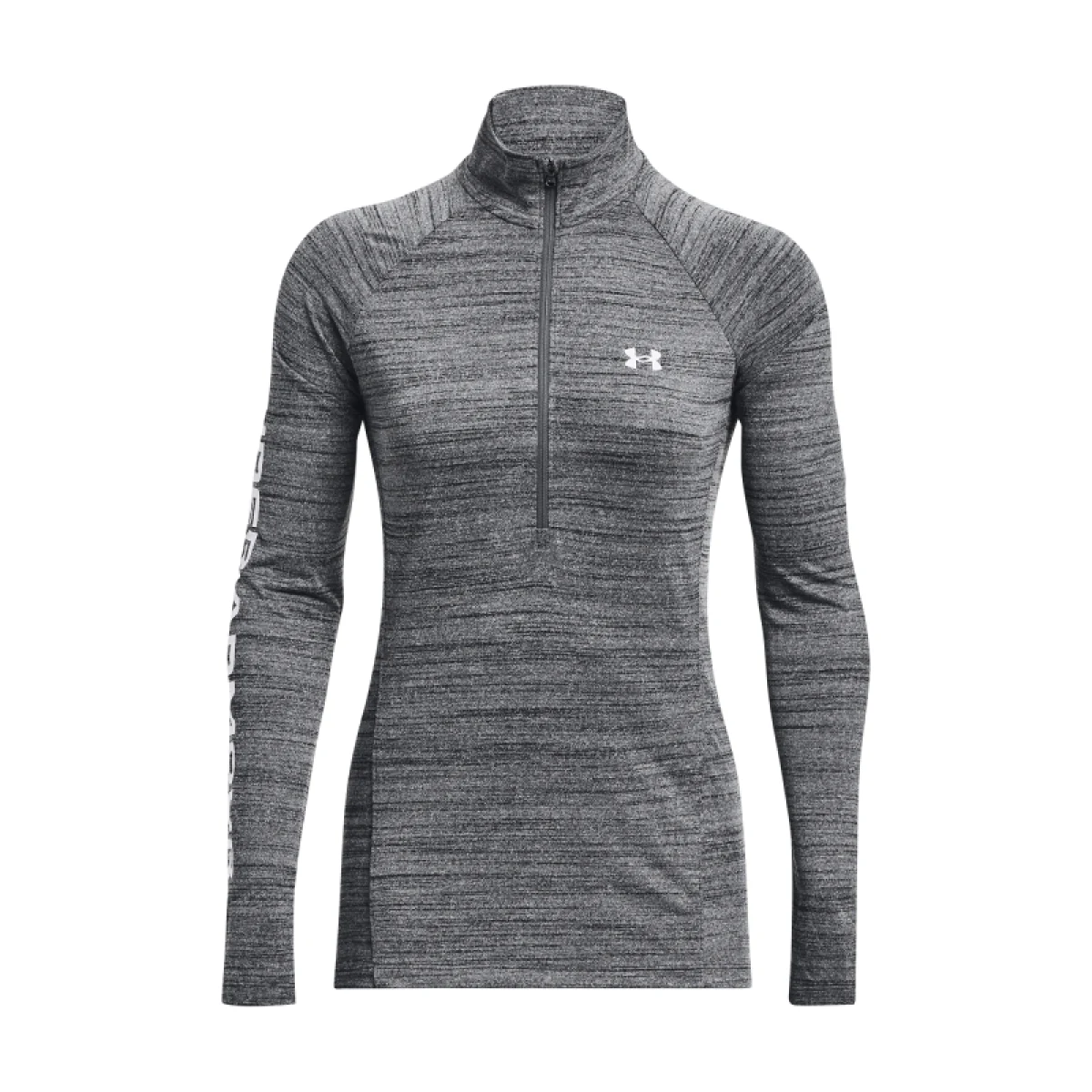 Dámska tréningová mikina s 1 2 zipsom UNDER ARMOUR Evolved Core Tech A1 Zip -BLK · záber 5