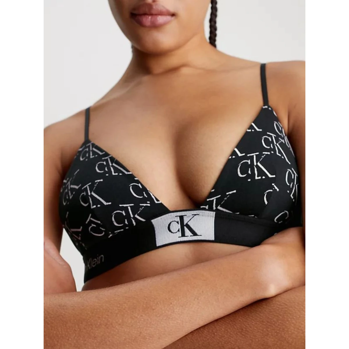 Dámska podprsenka CALVIN KLEIN UNLINED TRIANGLE · záber 3