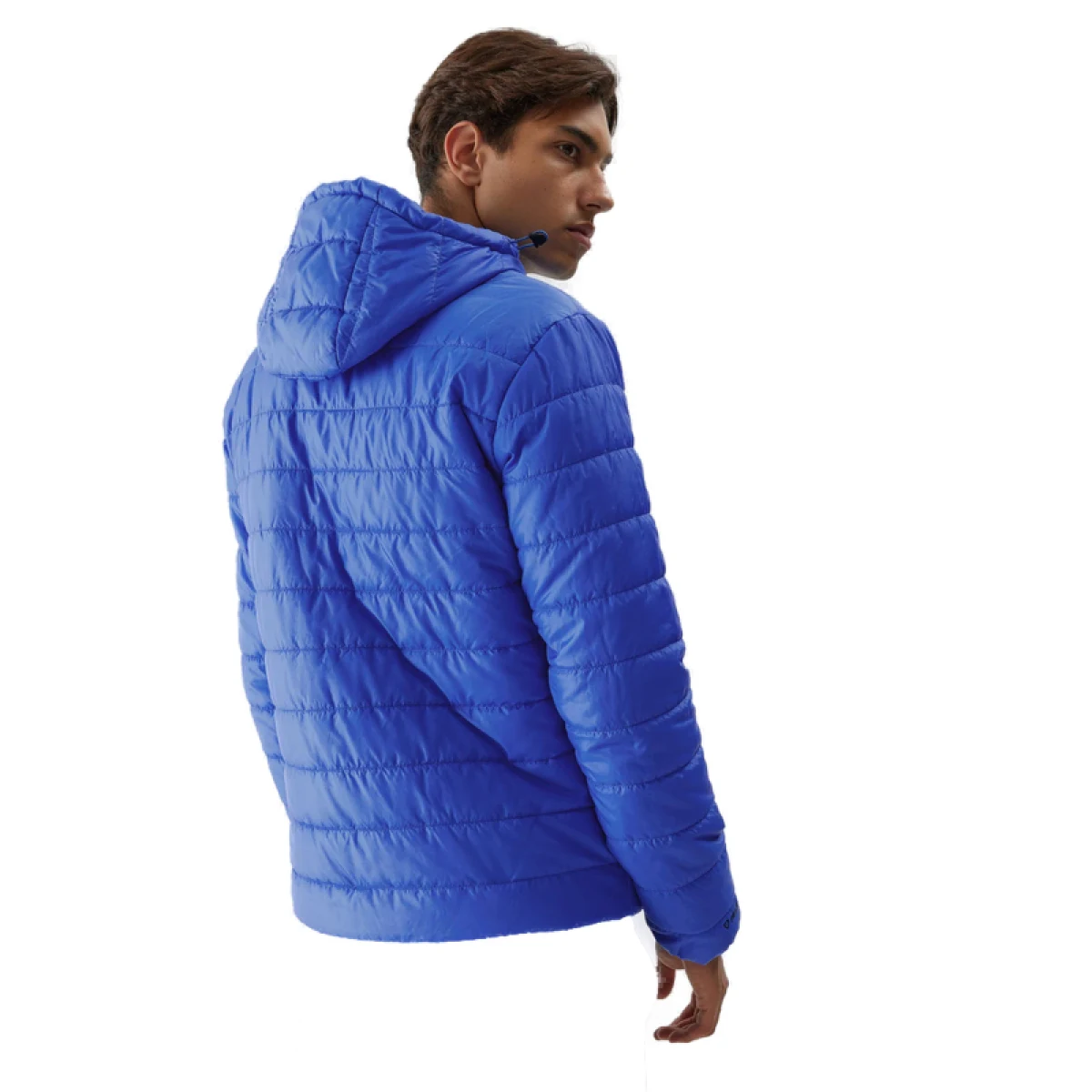 Pánska turistická bunda 4F DOWN JACKET-AW23TDJAM245-36S-COBALT · záber 5