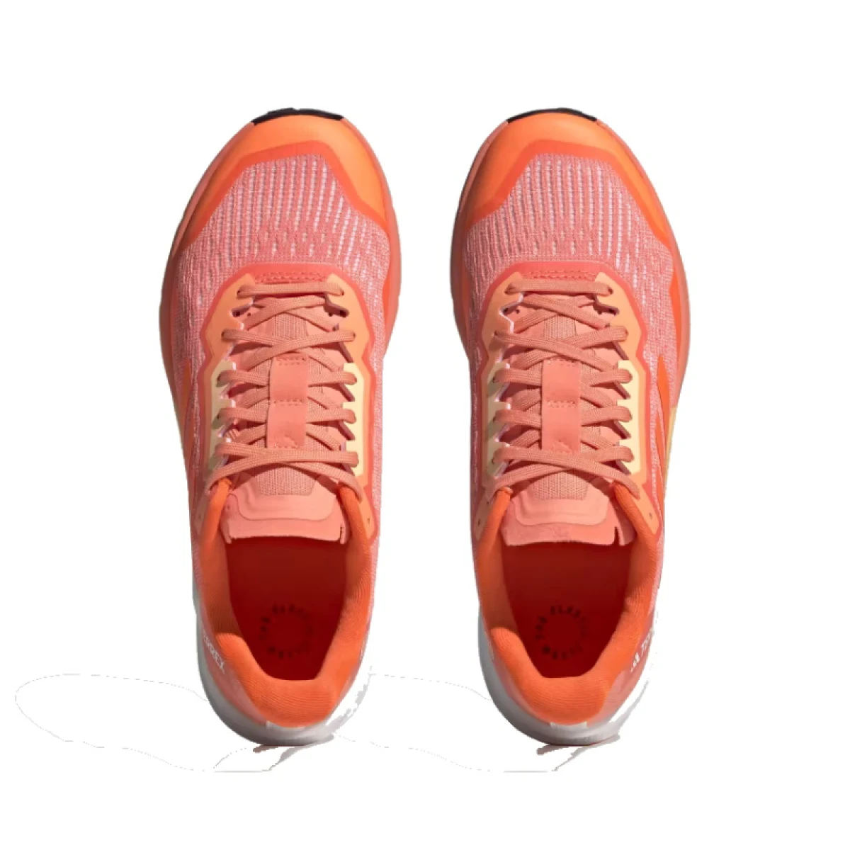 Dámska bežecká trailová obuv ADIDAS Terrex Agravic Flow 2.0 coral fusion impact orange white · záber 3