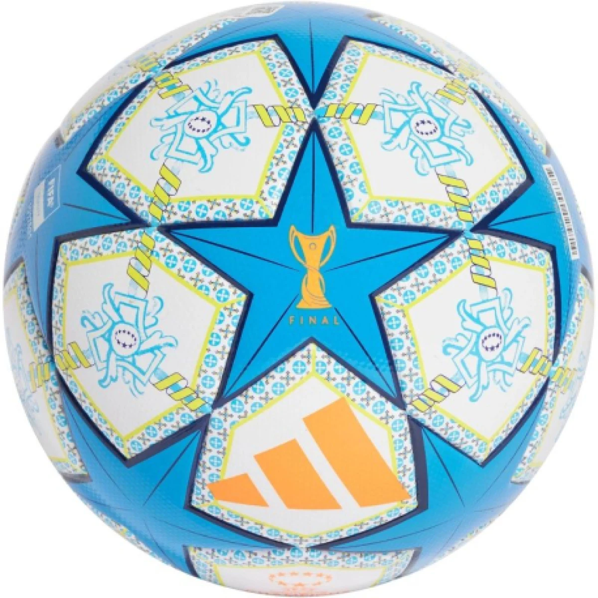 Futbalová lopta ADIDAS UWCL LGE WHITE ORANGE NGTSKY · záber 1