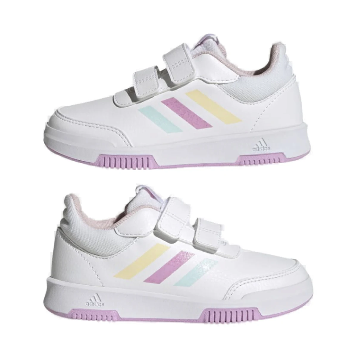 Dievčenská rekreačná obuv ADIDAS Tensaur Sport 2.0 CF K cloud white almost blue bliss lilac · záber 4