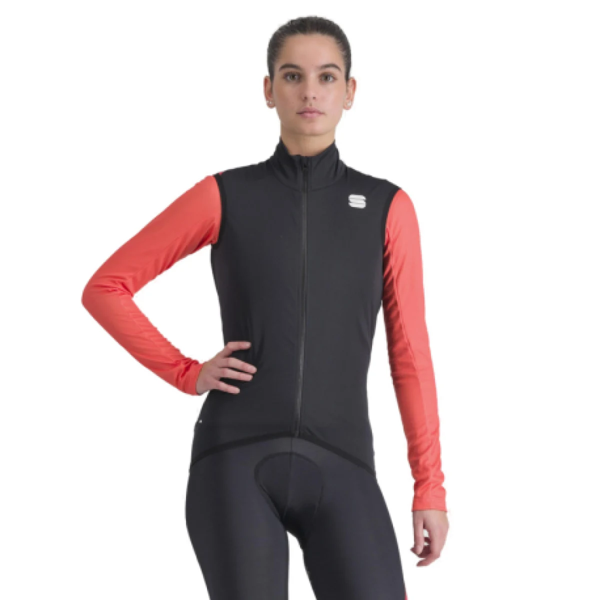 Dámska cyklistická vesta SPORTFUL Fiandre light norain w vest, black · záber 1