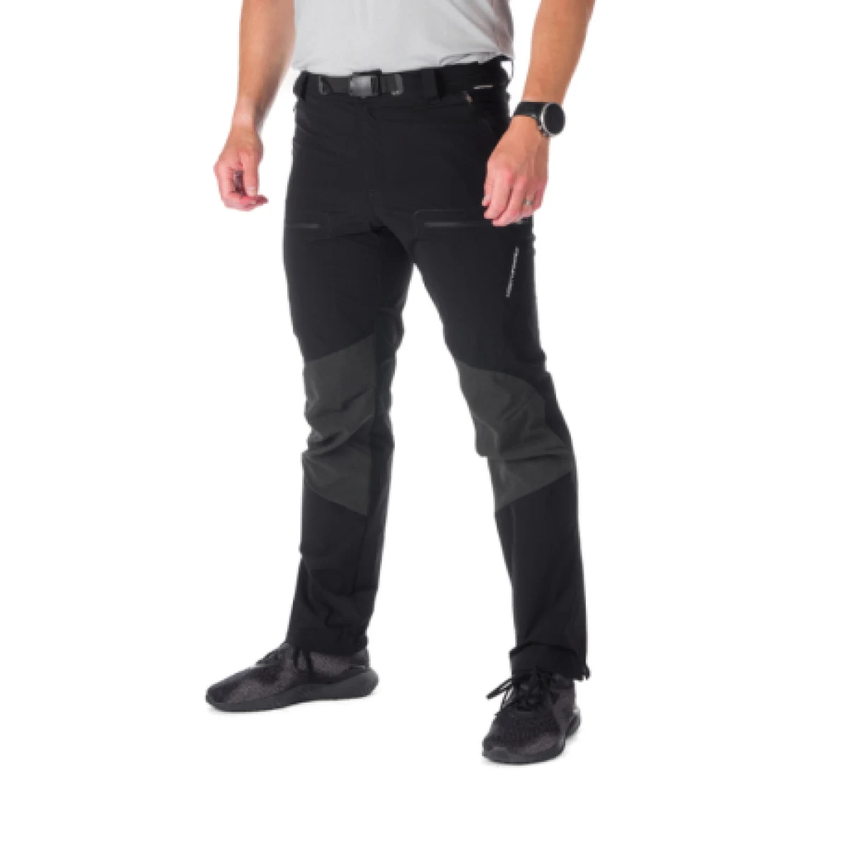 Pánske turistické nohavice NORTHFINDER HUBERT-269-black · záber 1
