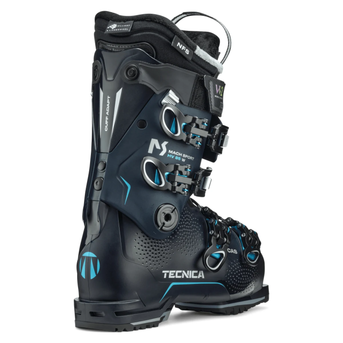 Dámske lyžiarky na zjazdovku - on piste TECNICA Mach Sport HV 85 W GW, ink blue · záber 5