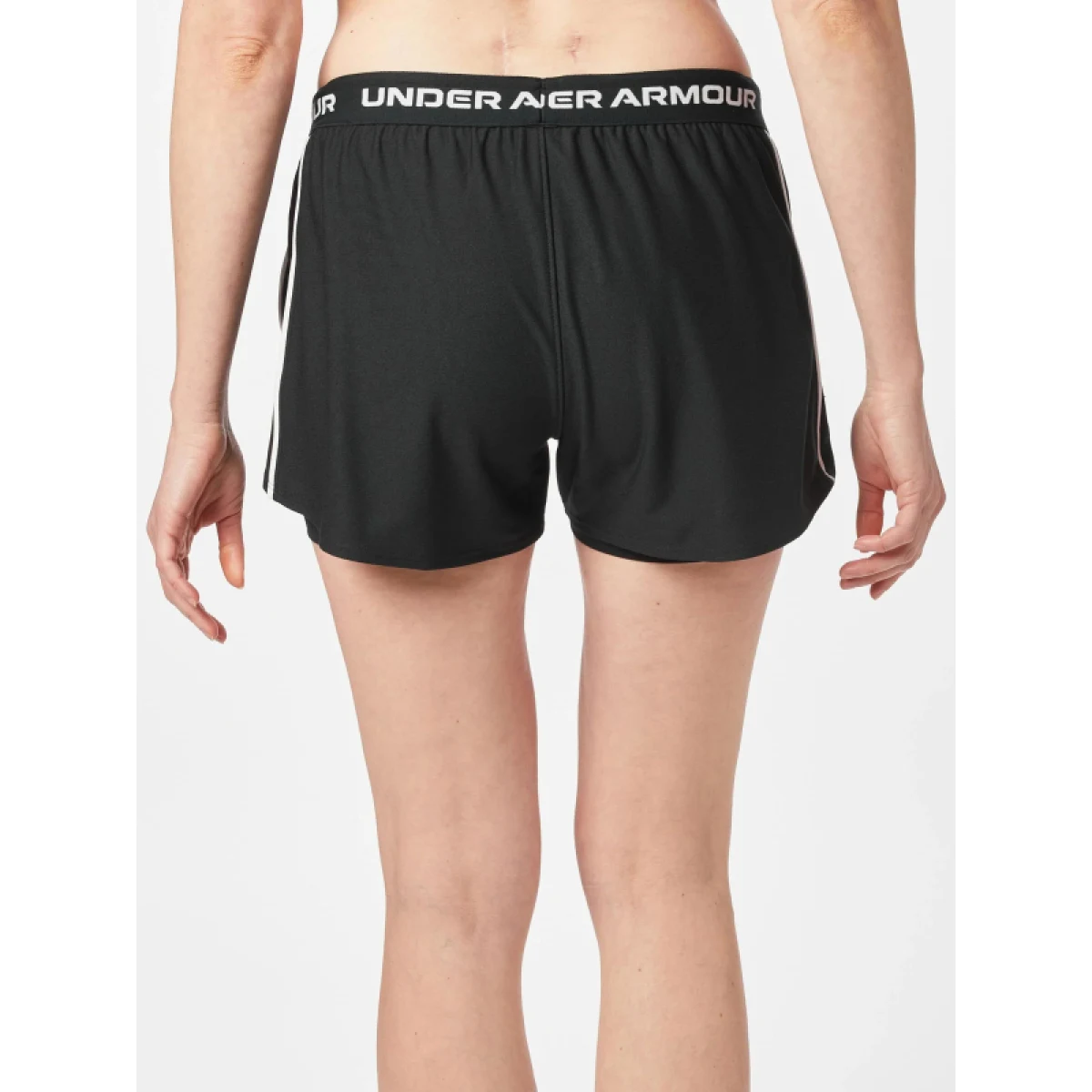 Dámske tréningové kraťasy UNDER ARMOUR Tech Play Up 2in1 Shorts-BLK · záber 2