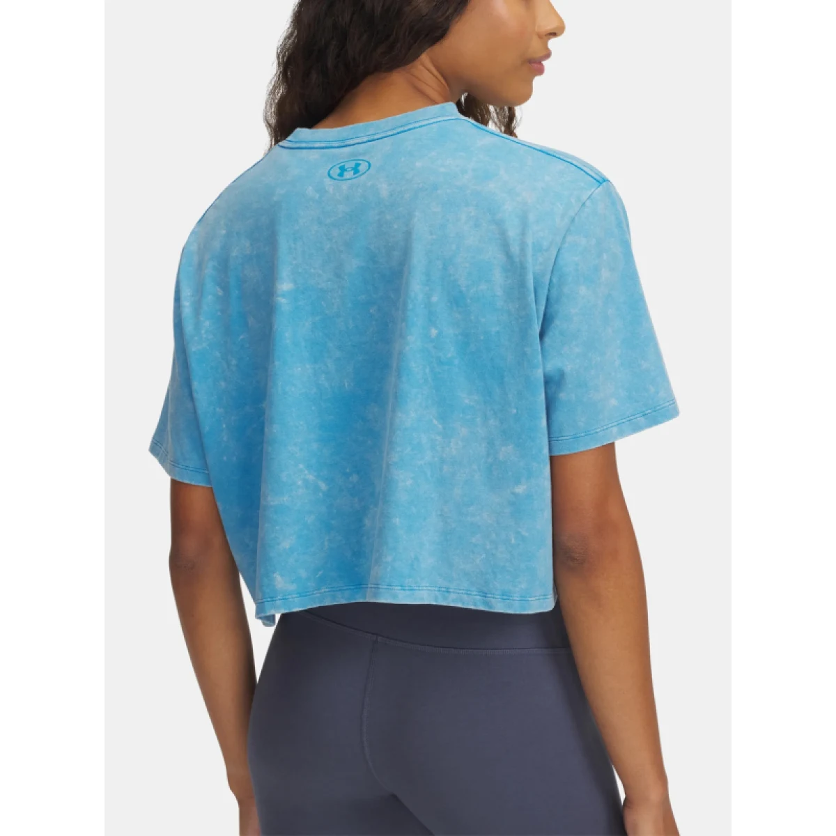 Dámske tričko s krátkym rukávom UNDER ARMOUR UA Rival Wash SS-BLU · záber 2
