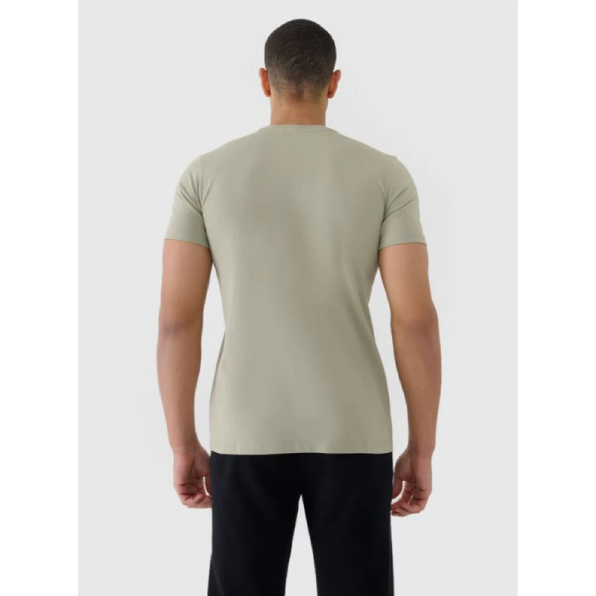 Pánske tričko s krátkym rukávom 4F TSHIRT M2003-44S-OLIVE · záber 3
