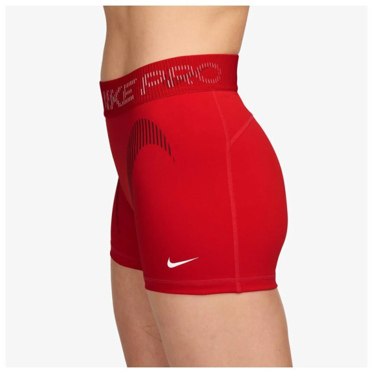 Dámske tréningové kraťasy NIKE PRO W NP DF MR 3IN SHORT TT GRX-657-Red · záber 2