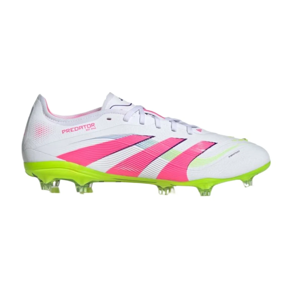 Pánske futbalové kopačky outdoorové ADIDAS Predator Pro M FG cloud white lucid pink lucid lemon · záber 2